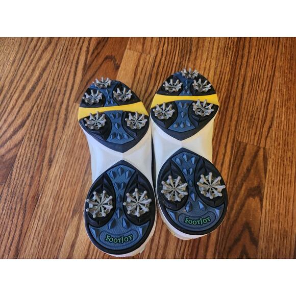 FootJoy eComfort Golf Shoes Women's Beige Spikes 98558 Size 6.5 - Picture 6 of 11